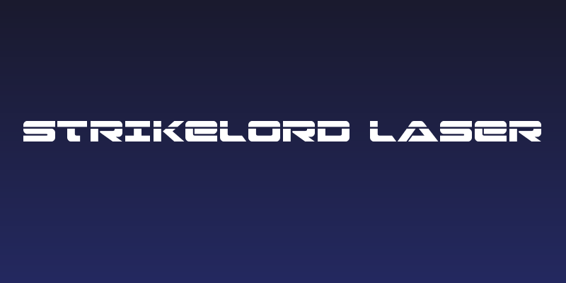 Strikelord Laser Social Header
