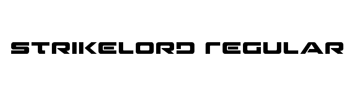 Strikelord Regular  Frei Schriftart Herunterladen