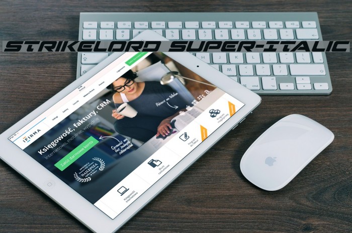 Strikelord Super-Italic Example 2