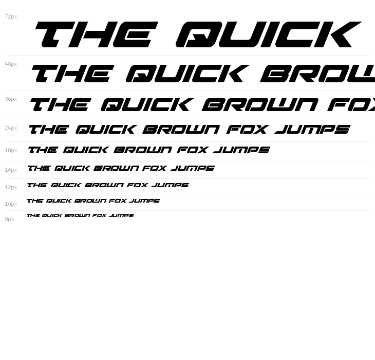 Strikelord Super-Italic Waterfall