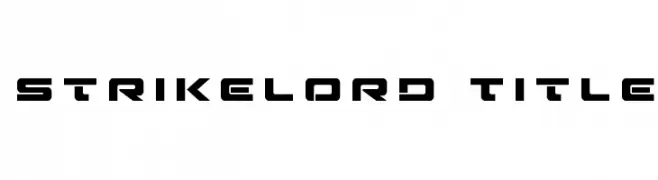 Strikelord Title  Frei Schriftart Herunterladen