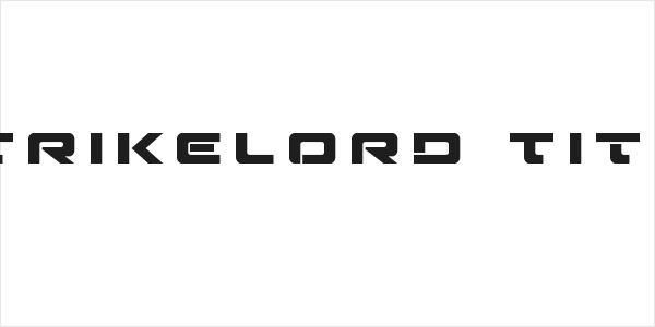 Strikelord Title Logo