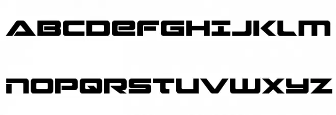 Strikelord Schriftart Groß