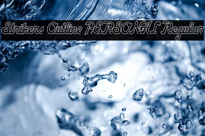 Strikers Outline PERSONAL Regular Example 1