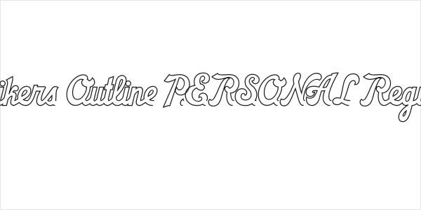 Strikers Outline PERSONAL Regular Logo