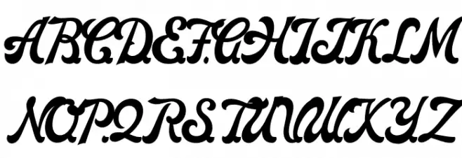 Strikers Script PERSONAL Regular Fonte MAIÚSCULAS