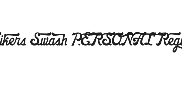 Strikers Swash PERSONAL Regular Logo