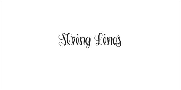 String Lines Logo
