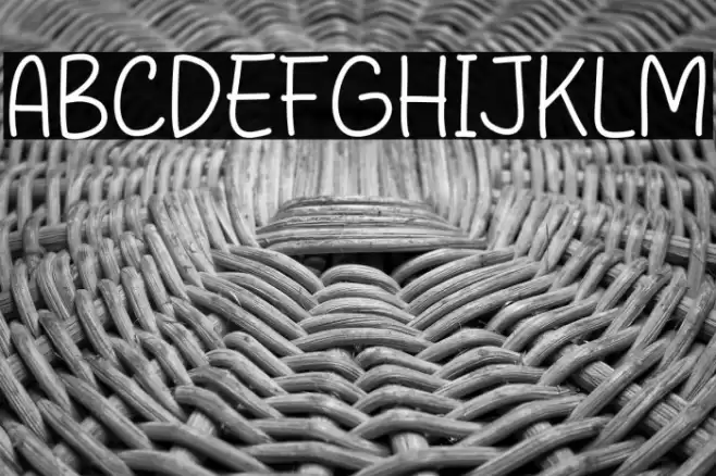 String Round Font examples