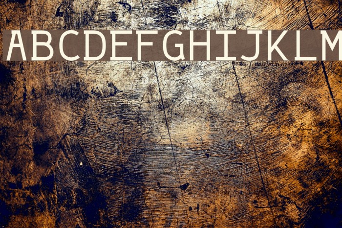String Variable Medium Font examples