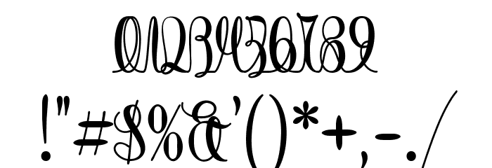 StringLines Font OTHER CHARS