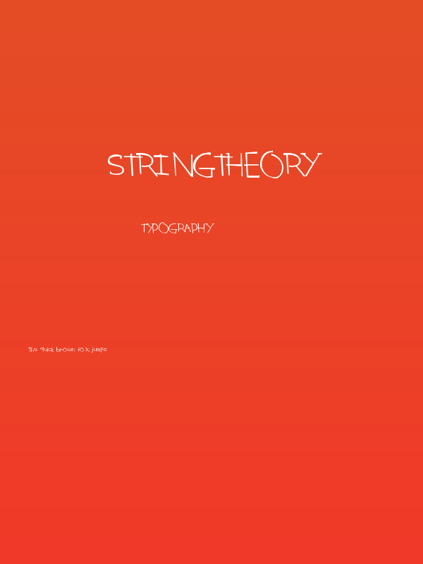 StringTheory Poster