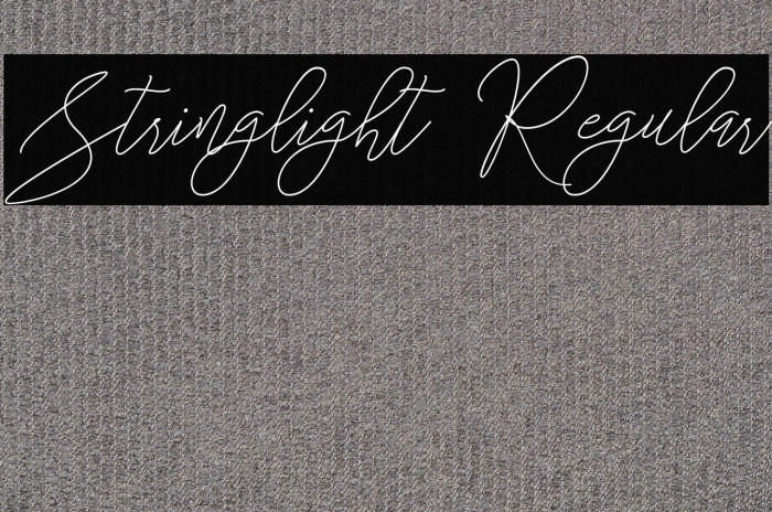 Stringlight  Regular Example 3