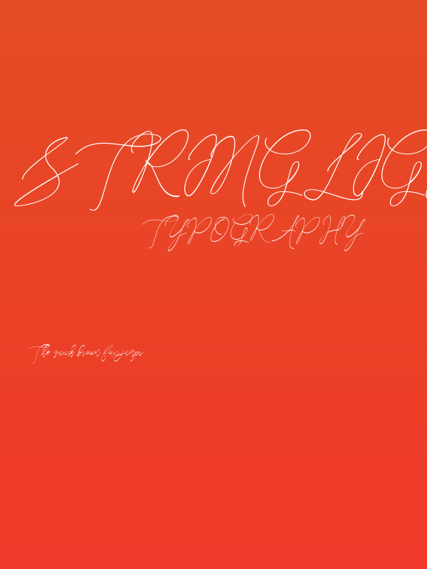 Stringlight  Regular Poster