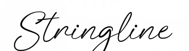 Stringline  免费字体下载