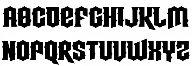 Strings Theory Font Litere mici