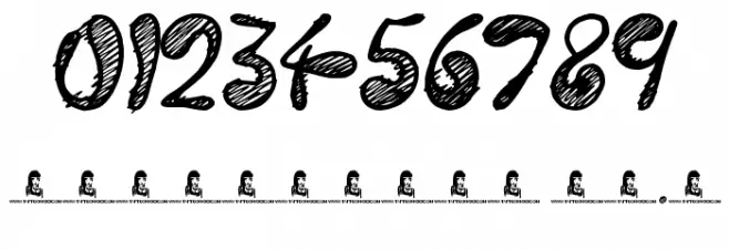 Strings and Things Font OTHER CHARS