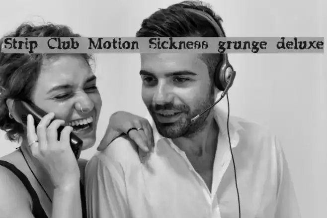 Strip Club Motion Sickness grunge deluxe Font examples