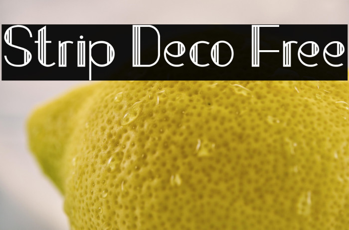 Strip Deco Free Example 1