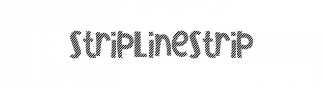 Strip Line Strip  Descarca Fonturi Gratis