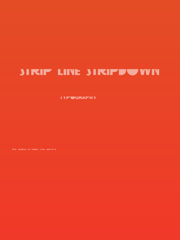 Strip Line StripDown Poster