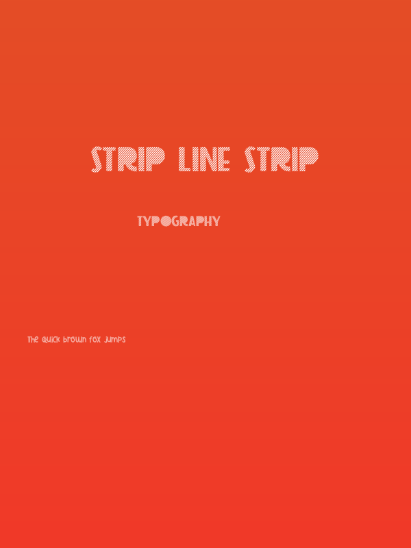 Strip Line Strip Poster