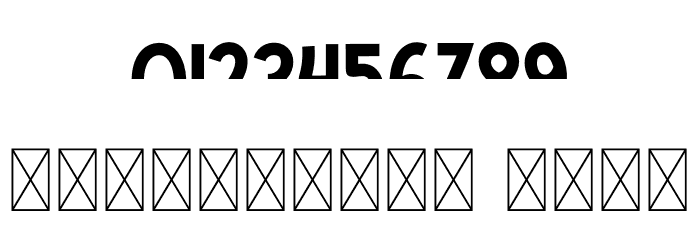 Strip Line Up Font OTHER CHARS