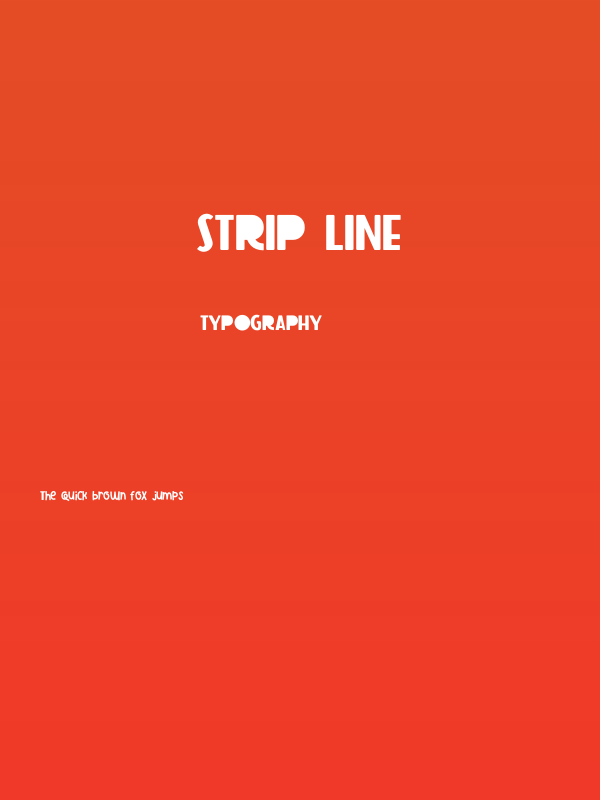 Strip Line Poster