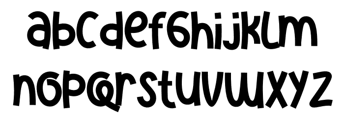 Strip Line Font LOWERCASE