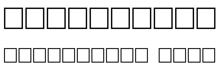 StripLetter1 Font OTHER CHARS