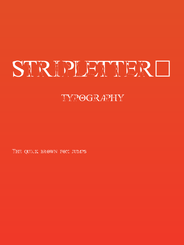 StripLetter1 Poster