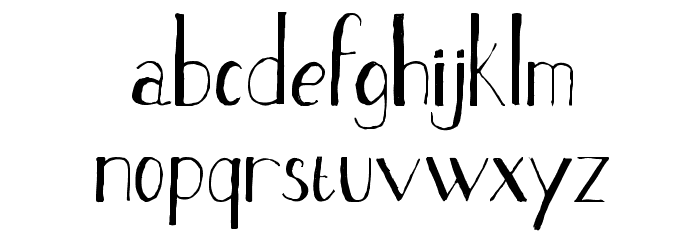 Stripe black Font Litere mici