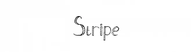 Stripe  Frei Schriftart Herunterladen