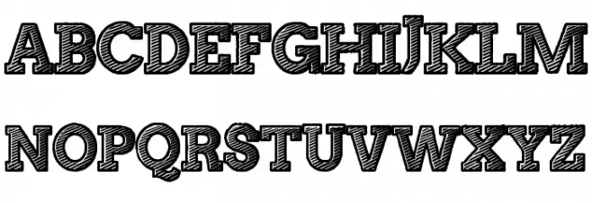 StripeAttack Schriftart Groß
