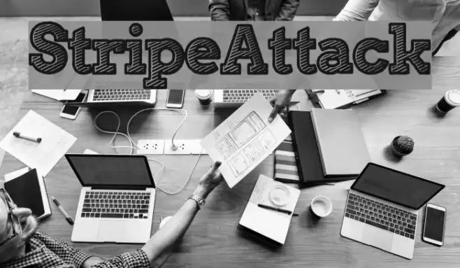 StripeAttack Font examples