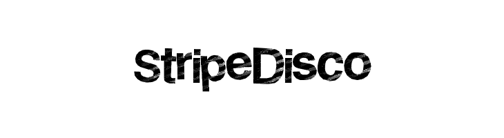 StripeDisco Font