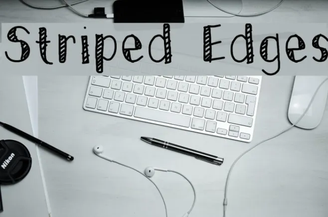 Striped Edges Example 1