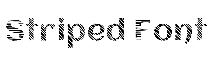Striped Font  font caratteri gratis
