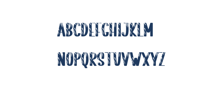 Striped Tiger Lowercase