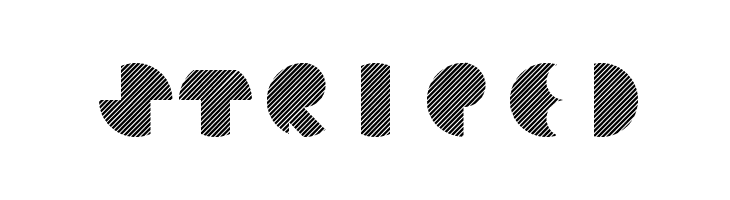 Striped  免费字体下载