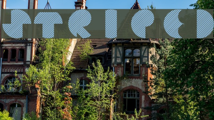 Striped Font examples