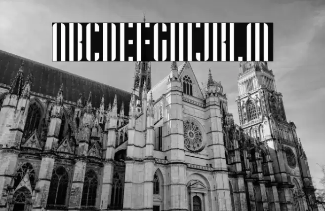 Stripes Regular Font examples