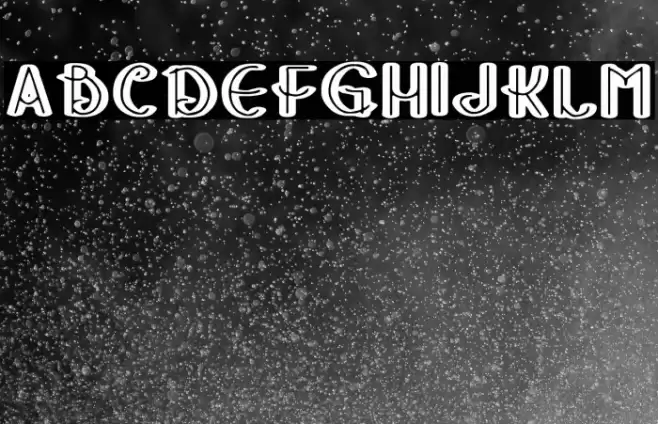 Stripes and Ribbons Font examples