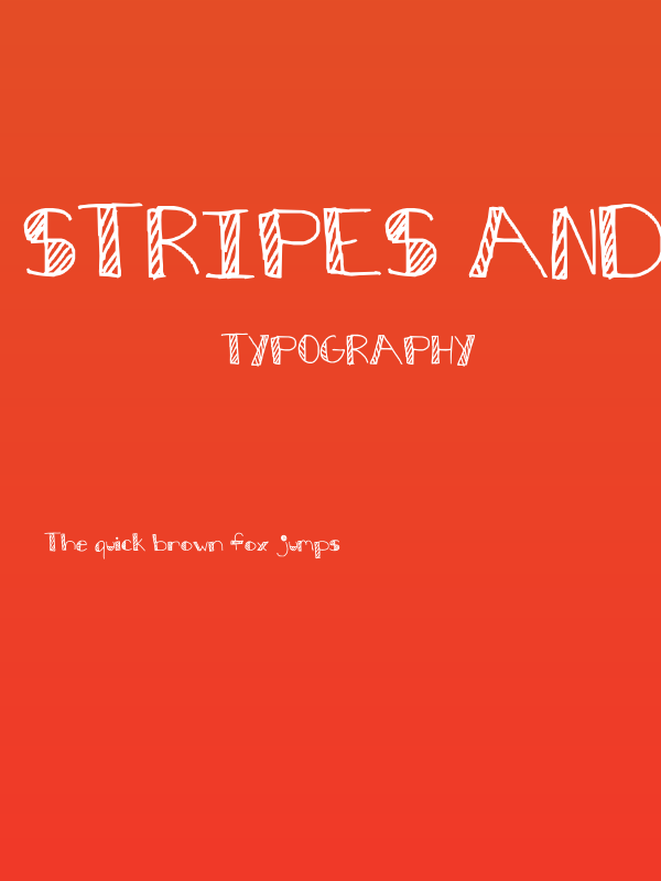 Stripes and bubbles Poster