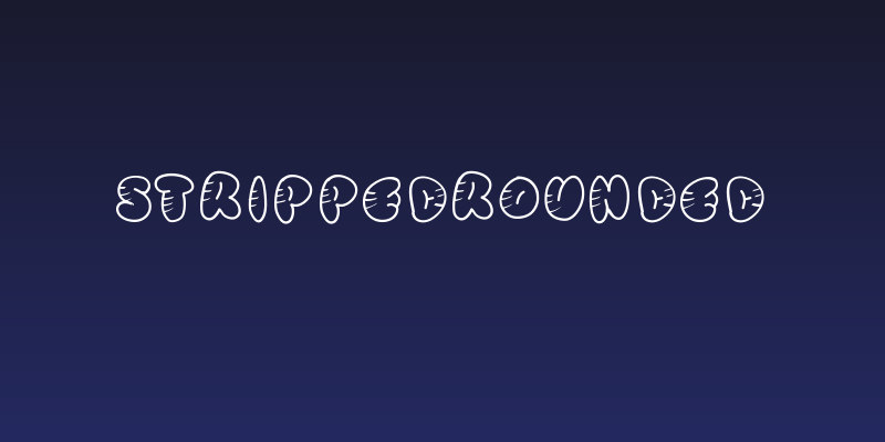 StrippedRounded Social Header