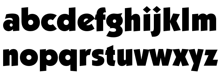 Strippenzieher Ultra Font LOWERCASE