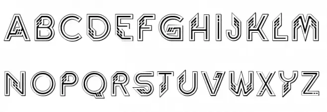 Striptease Book Regular Font OTHER CHARS