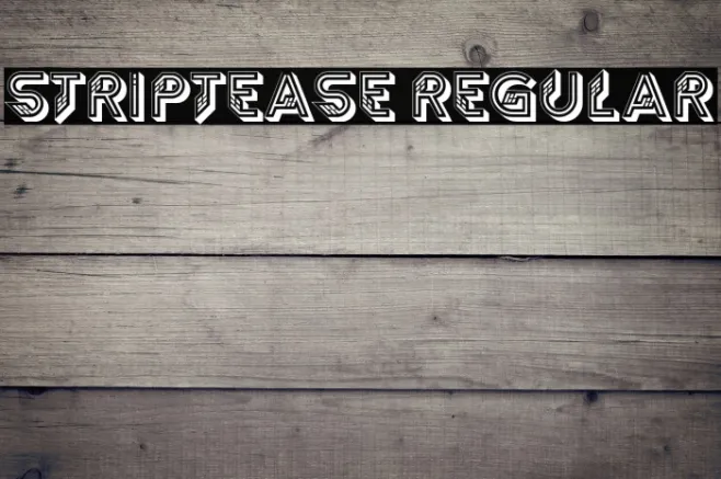 Striptease Regular Example 1