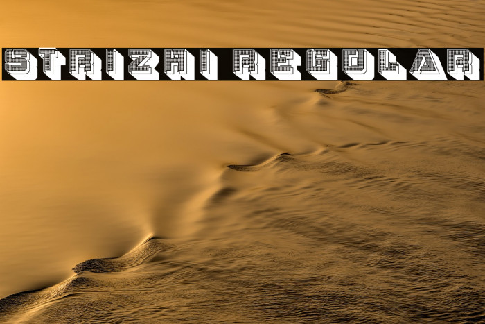 Strizhi Regular Example 2