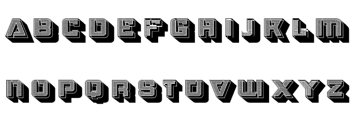 Strizhi Regular Font LOWERCASE